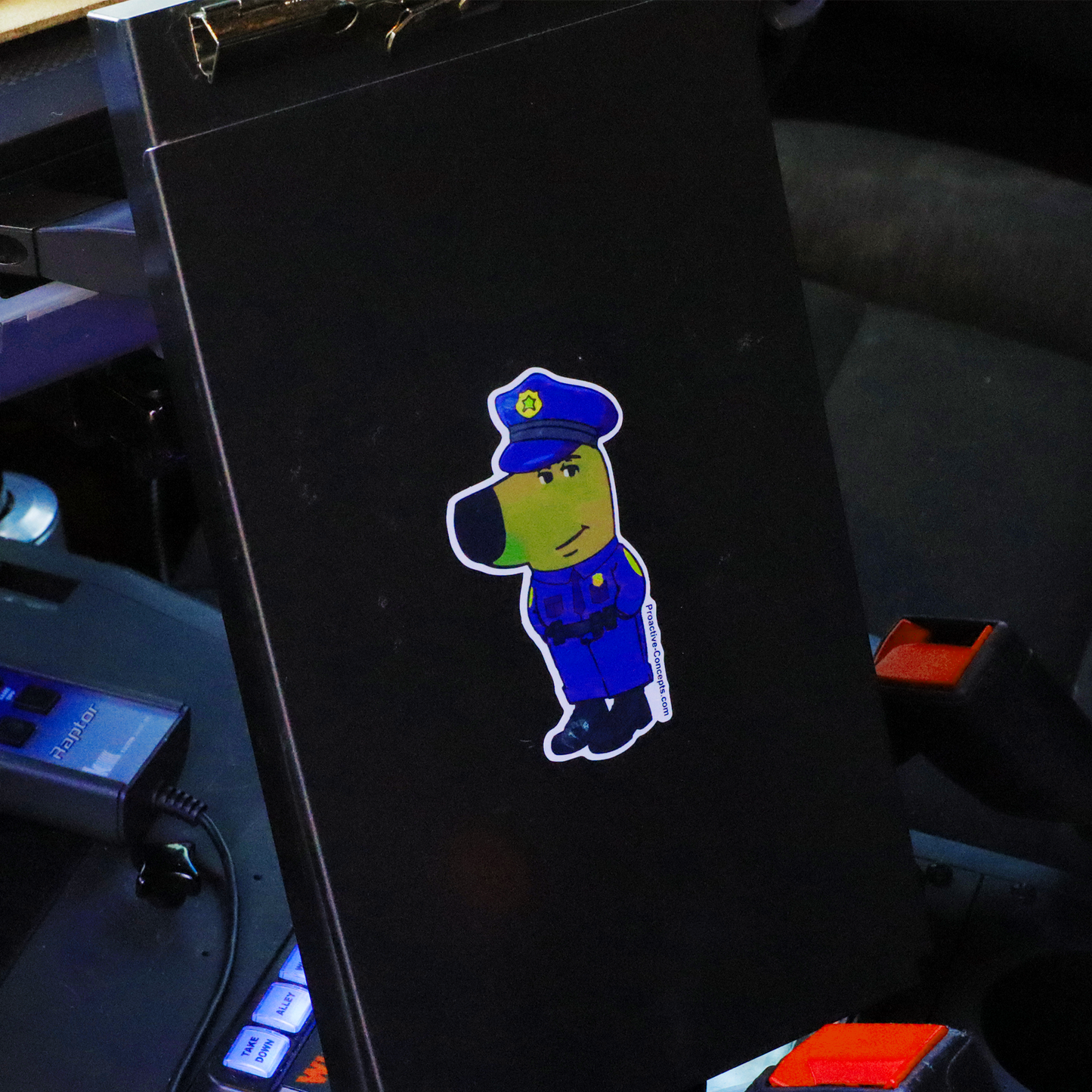 CHILL COP (FULL UNIFORM) - Sticker