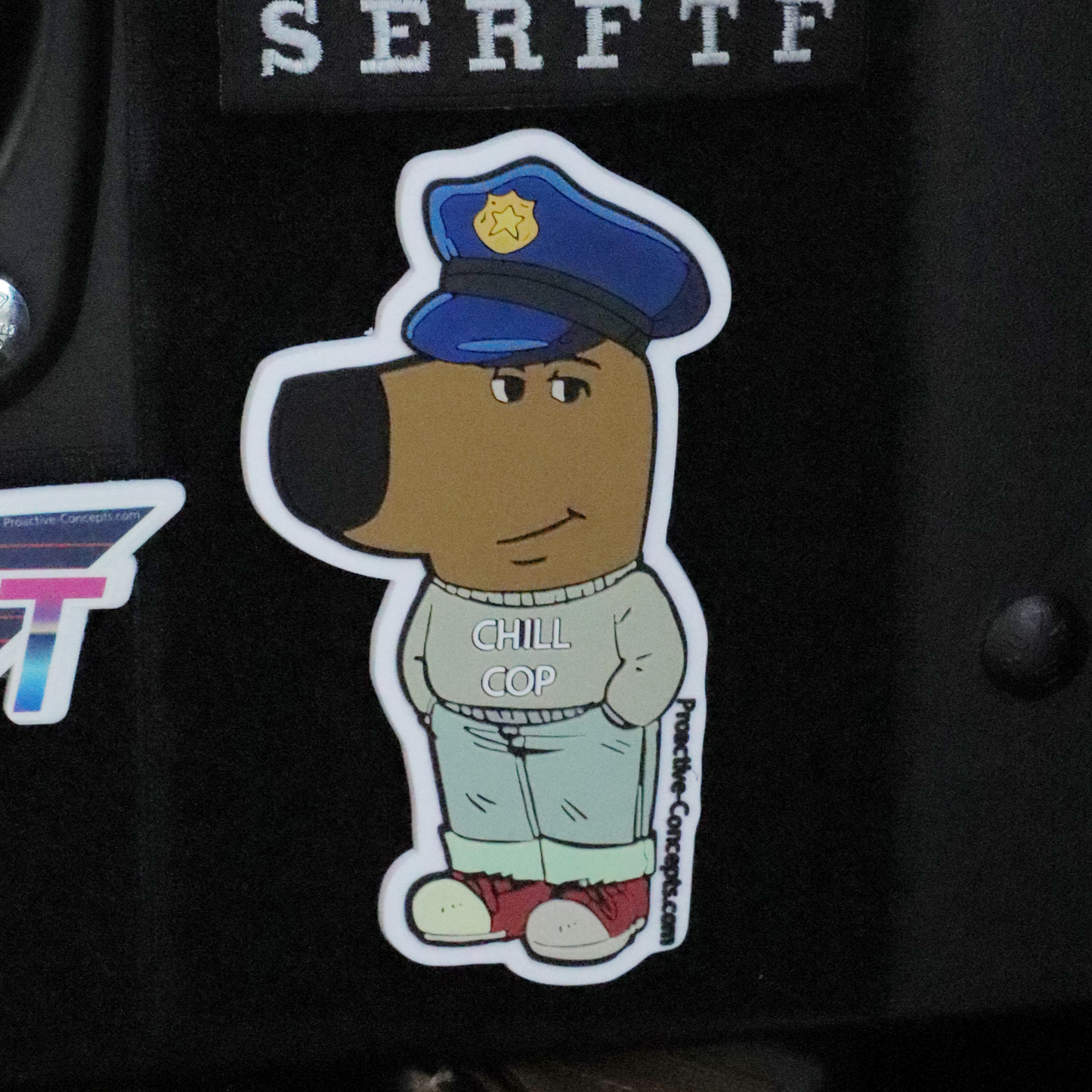 Chill Cop - PVC VELCRO PATCH