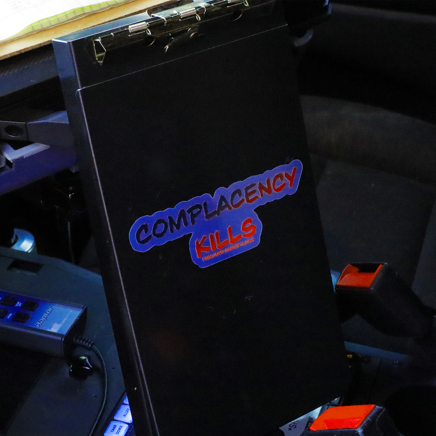 Complacency Kills - Sticker