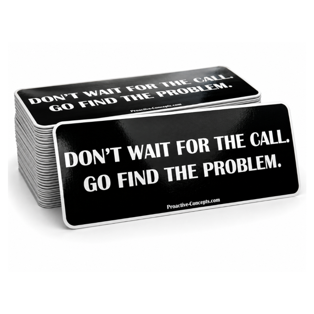 Find The Problem - Sticker