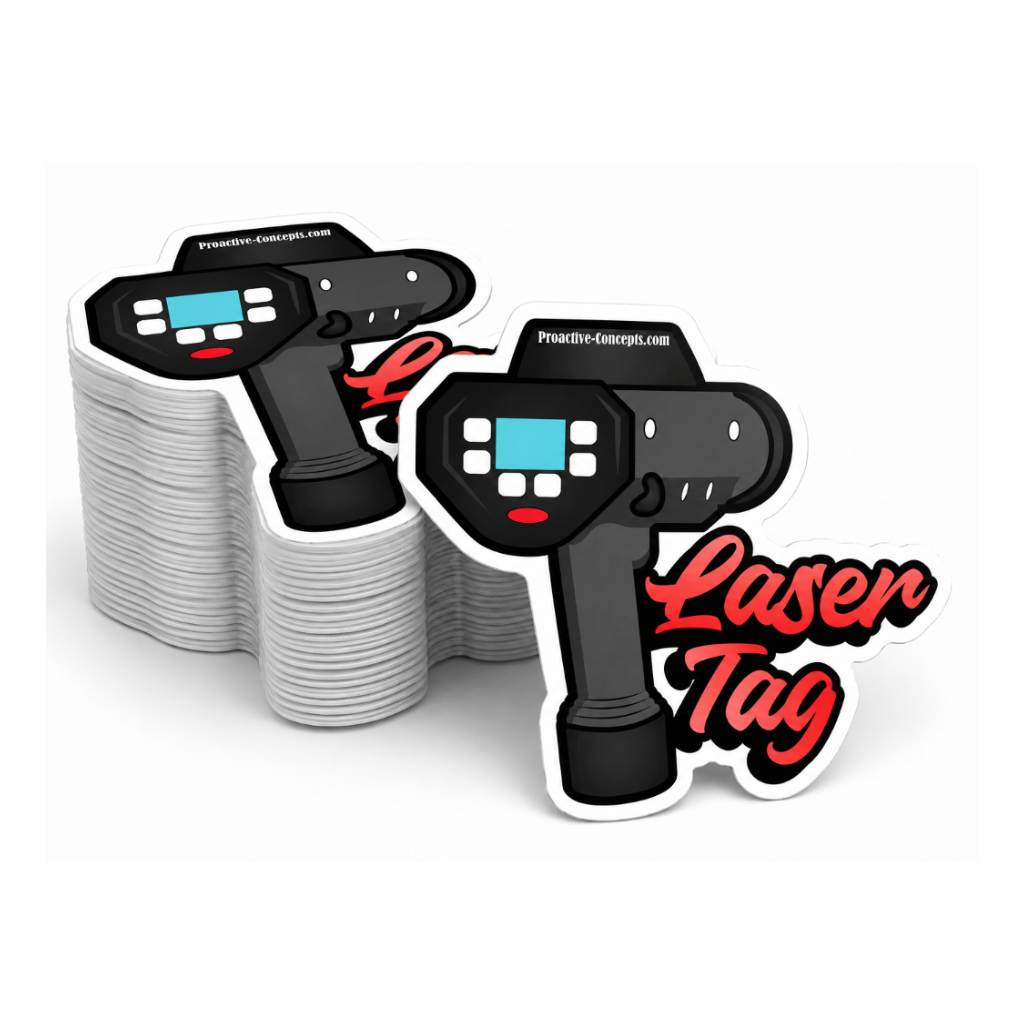 Laser Tag - Sticker