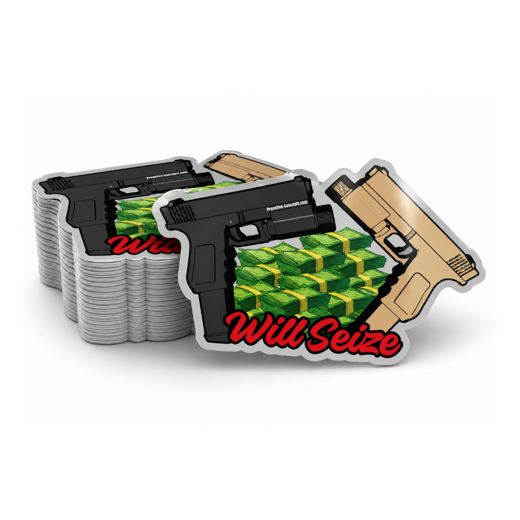 Will Seize - Sticker