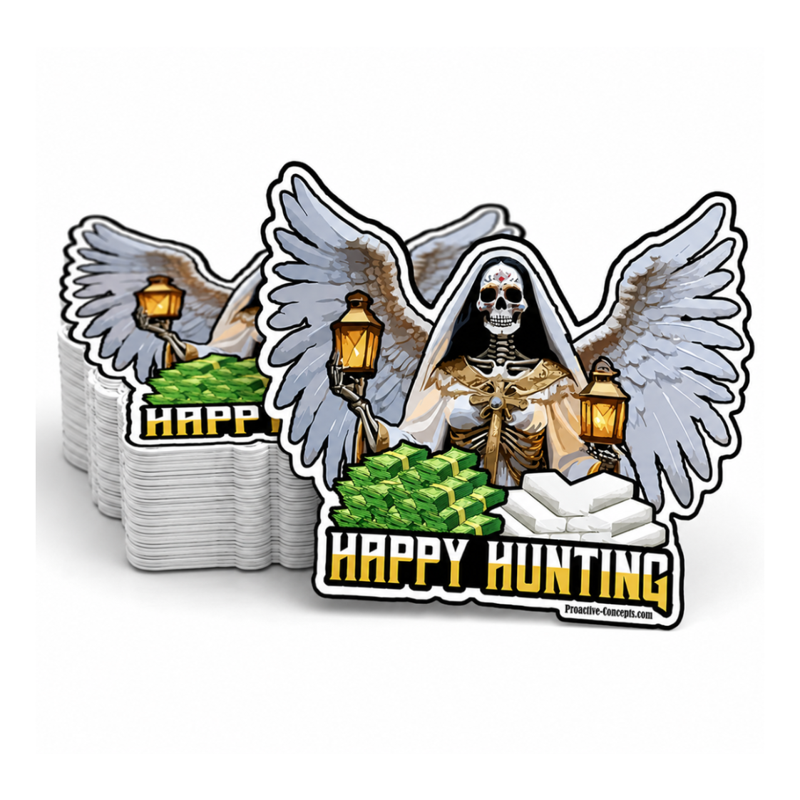 Happy Hunting - Sticker