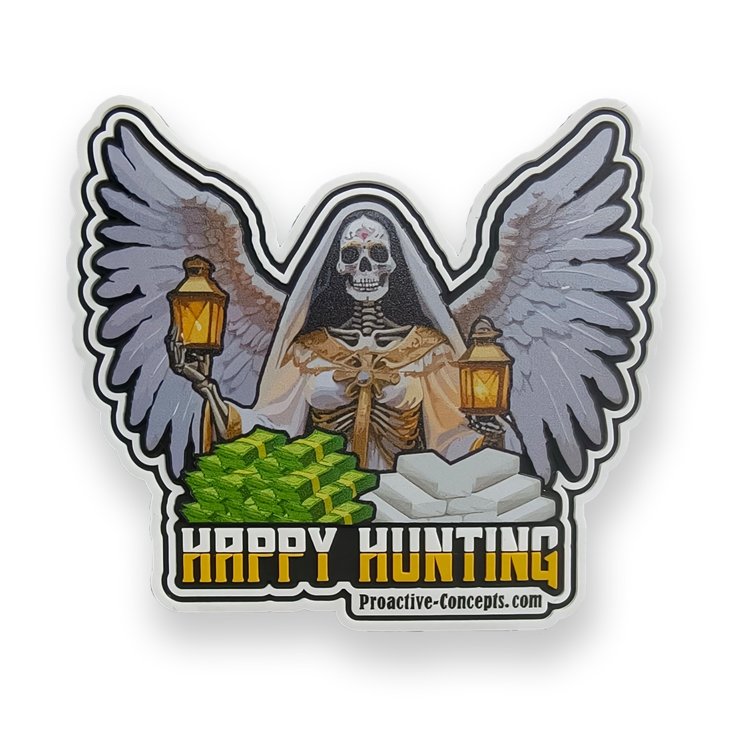 Happy Hunting - PVC VELCRO PATCH