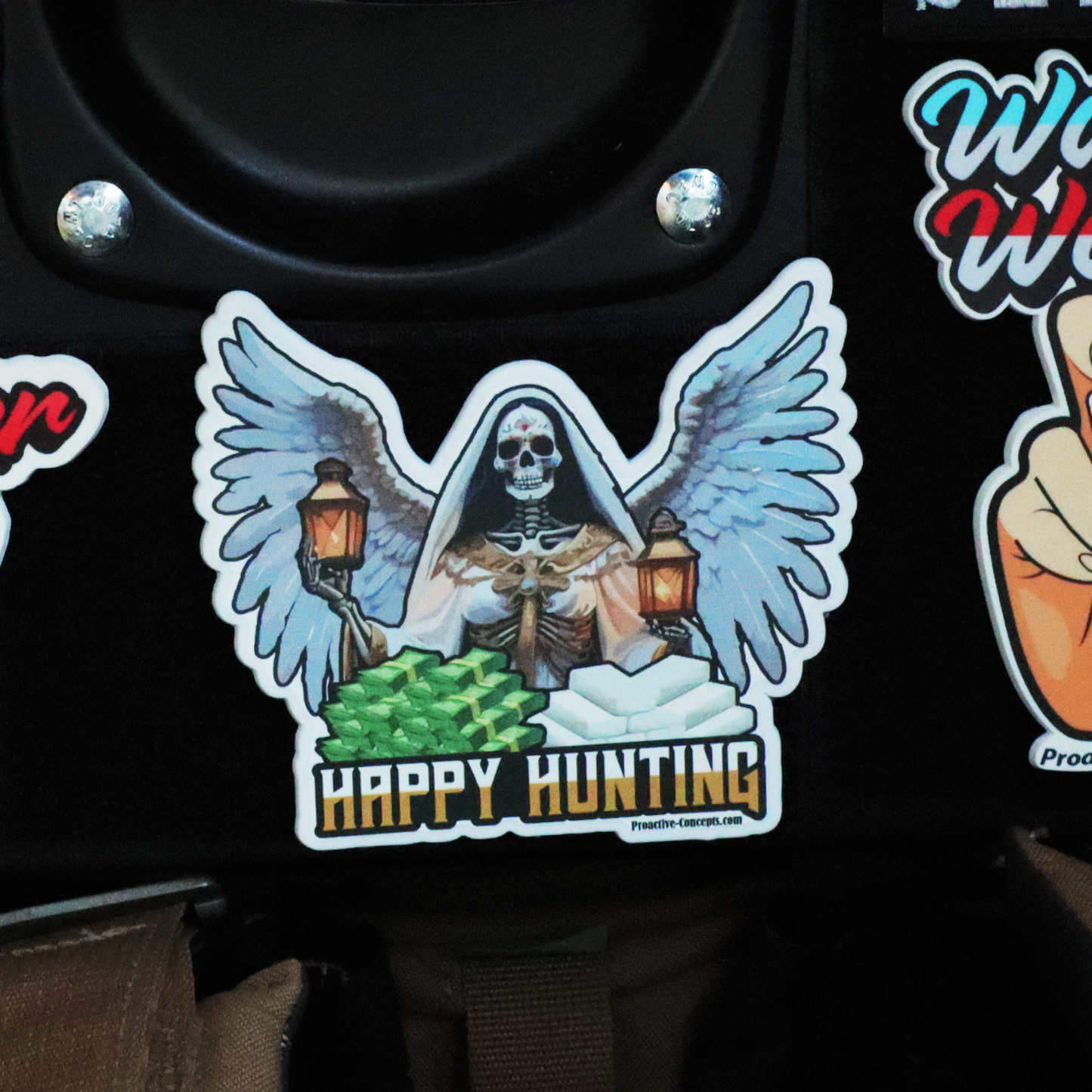 Happy Hunting - PVC VELCRO PATCH