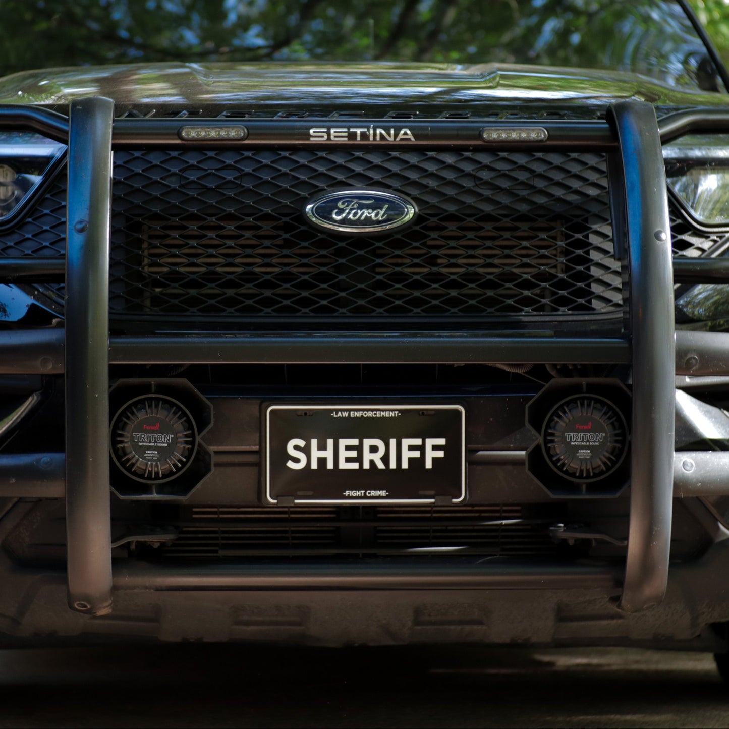 "SHERIFF" - License Plate
