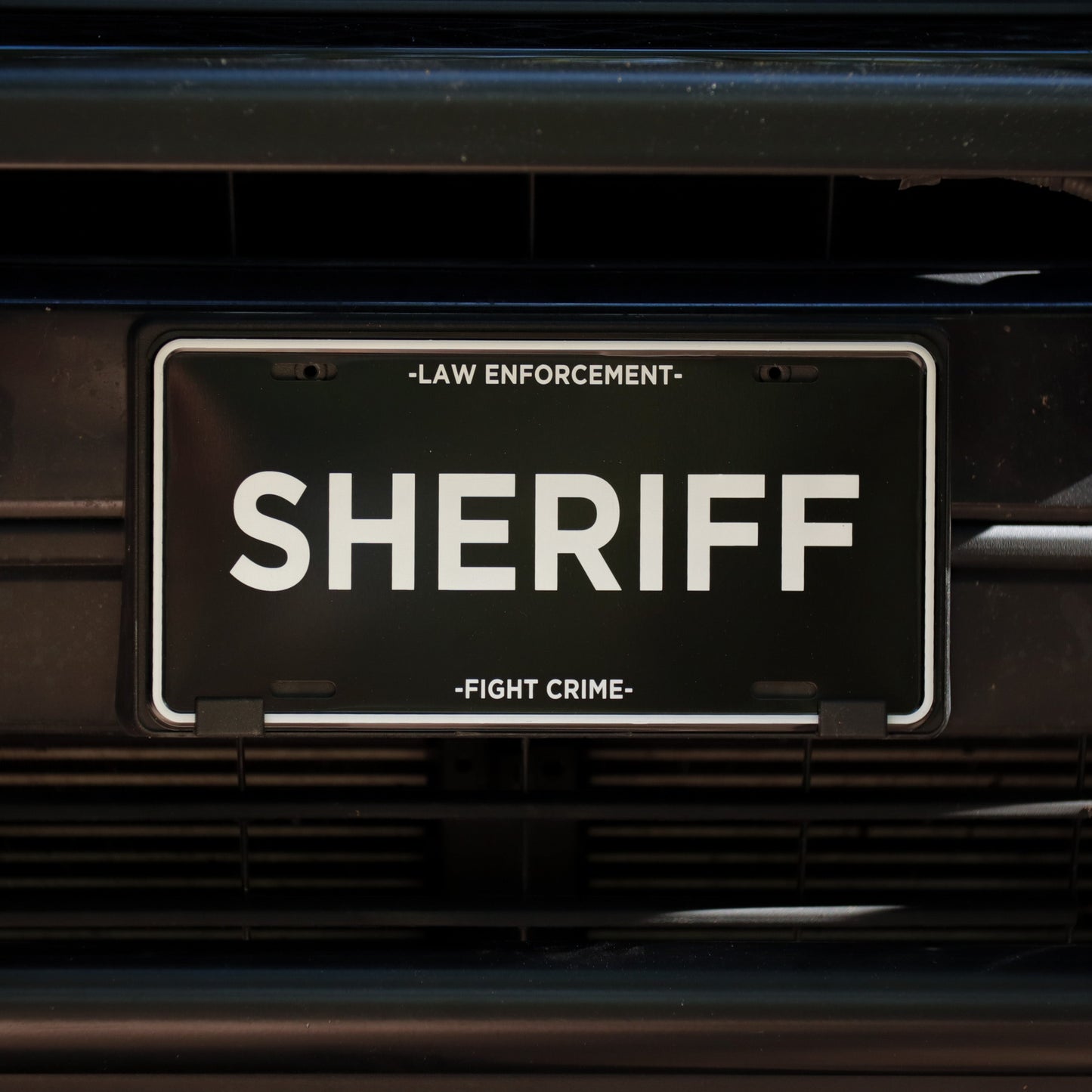 "SHERIFF" - License Plate