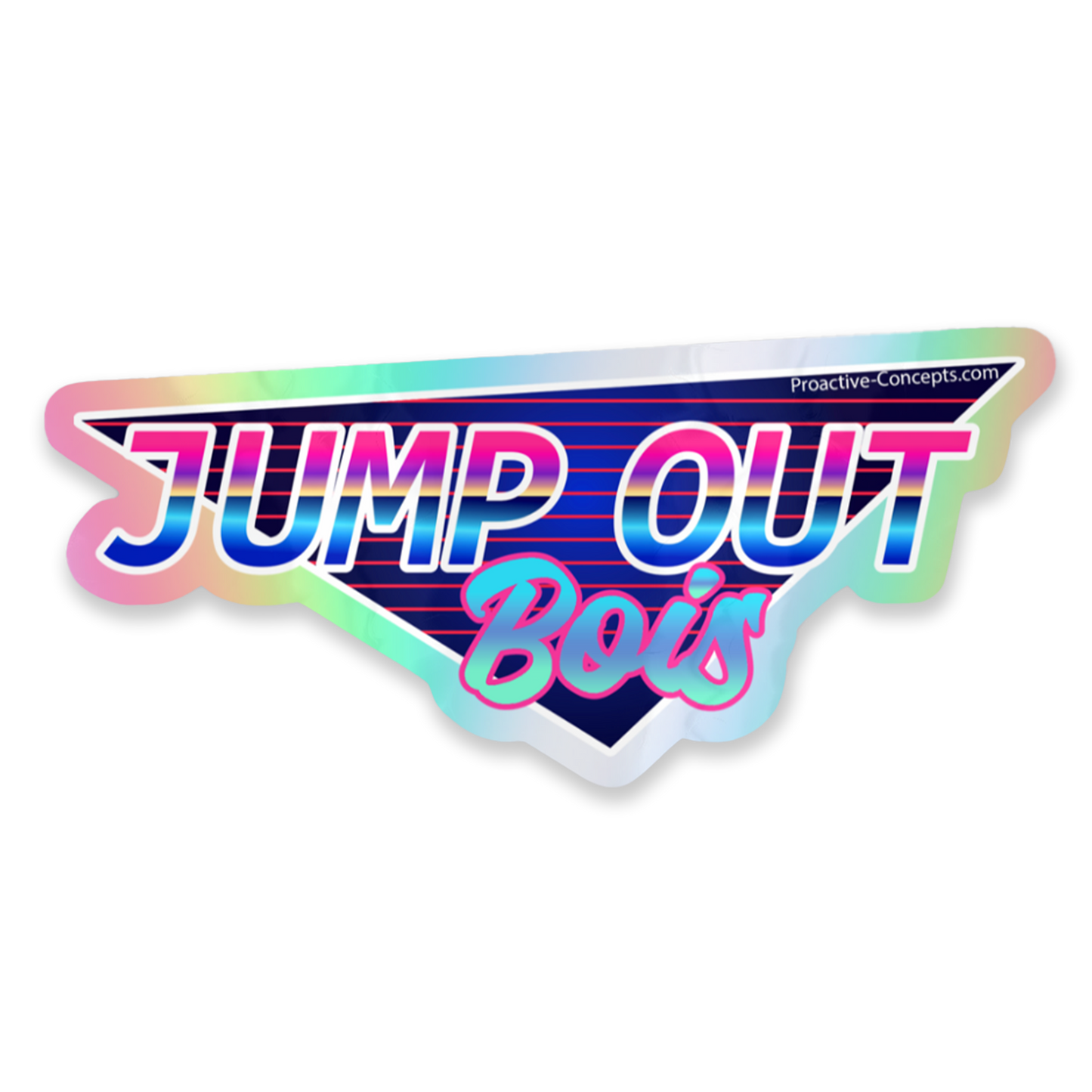 Jump Out Bois - Sticker