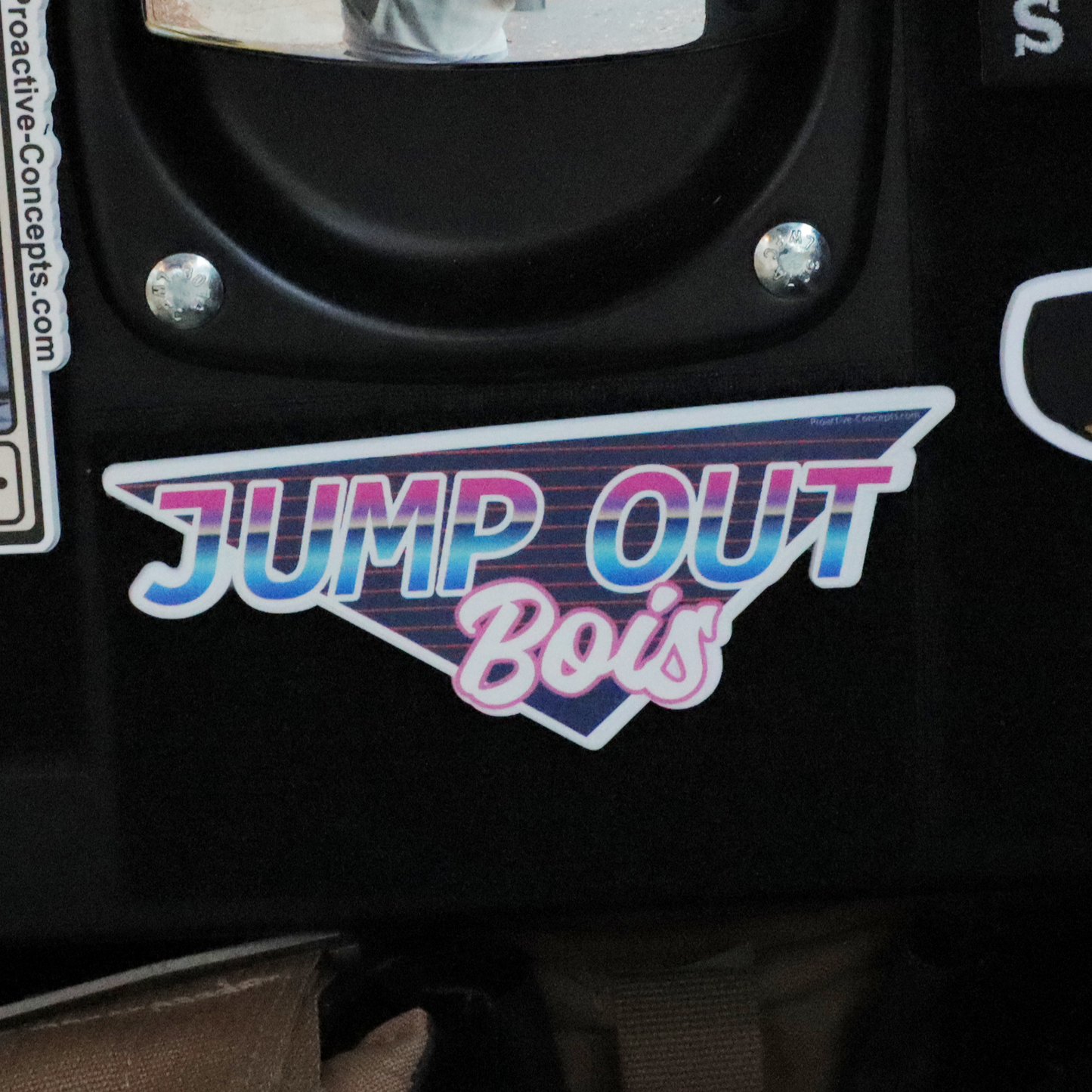 Jump Out Bois - PVC VELCRO PATCH