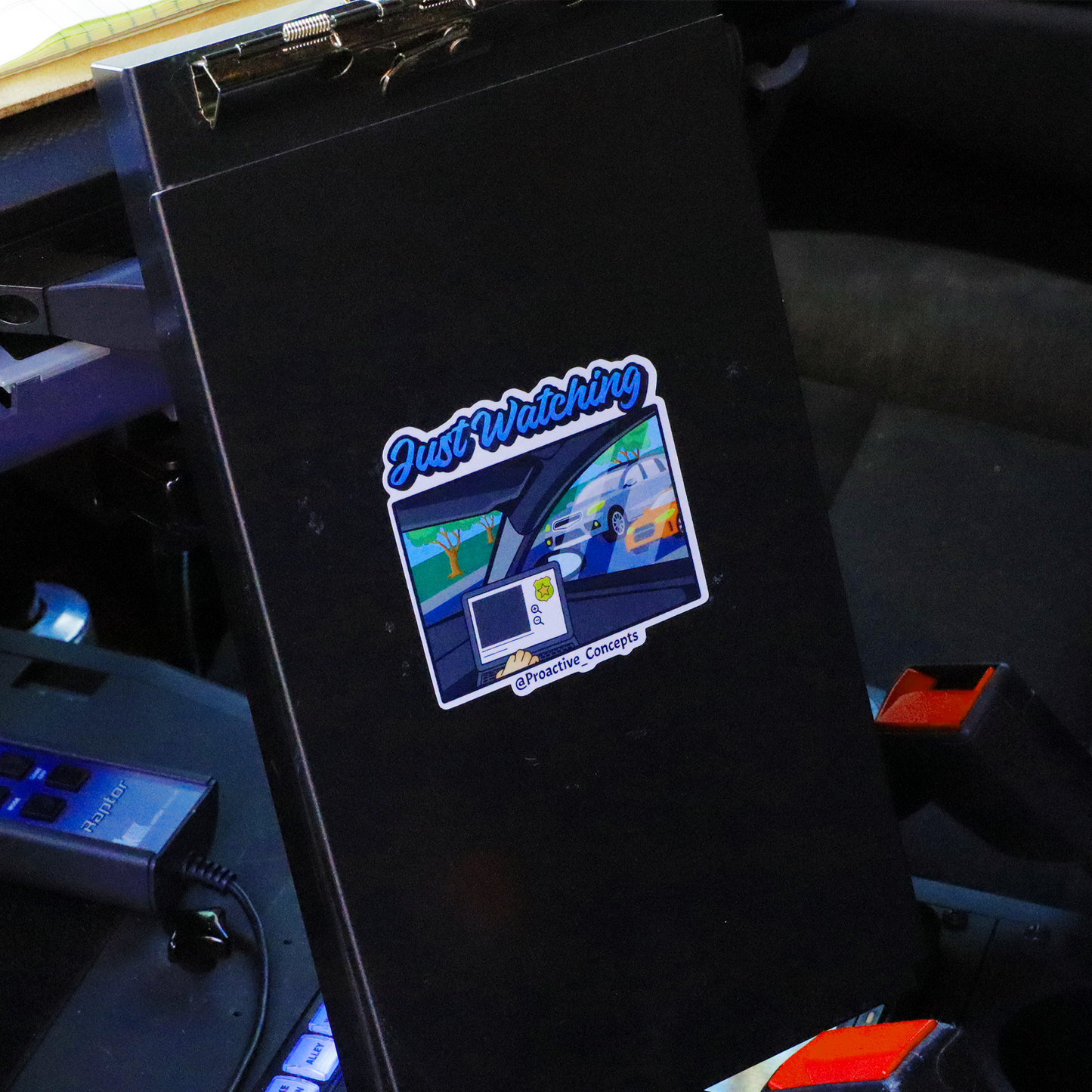 Just Watchin - Sticker