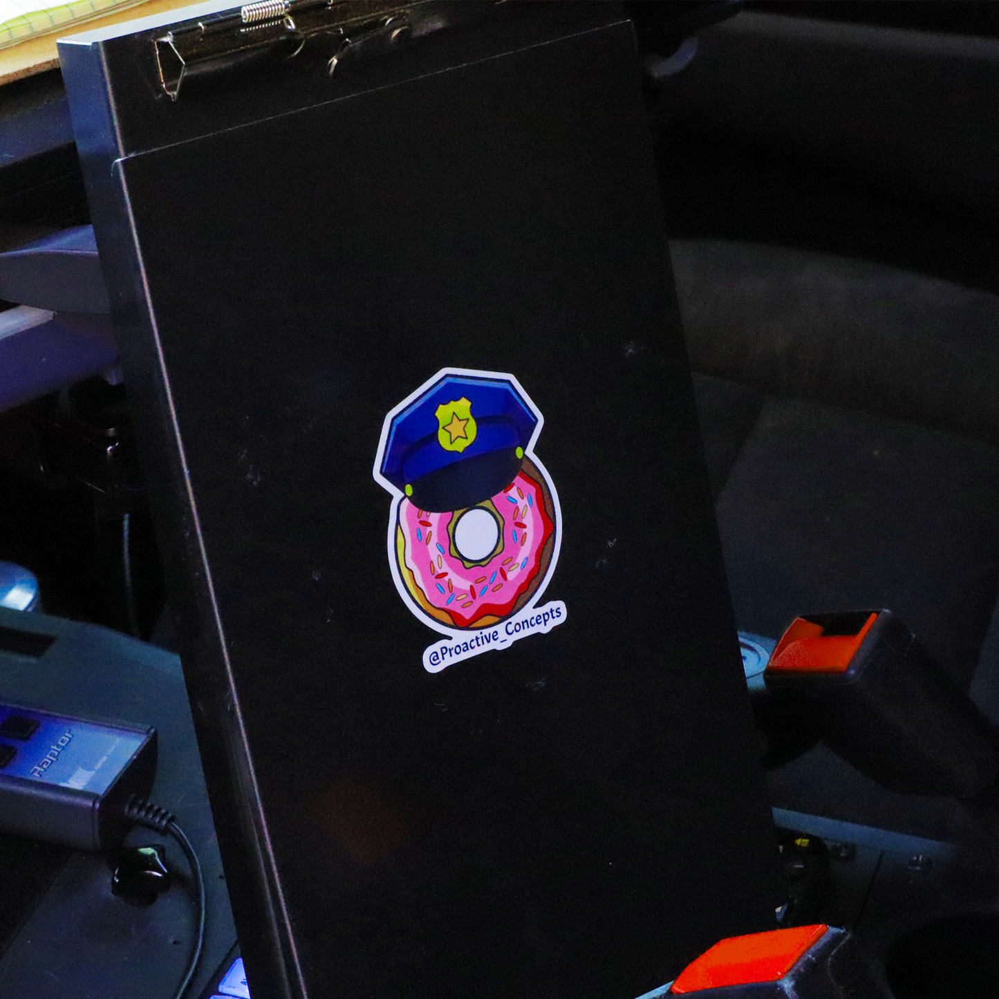 Officer Donut - Sticker