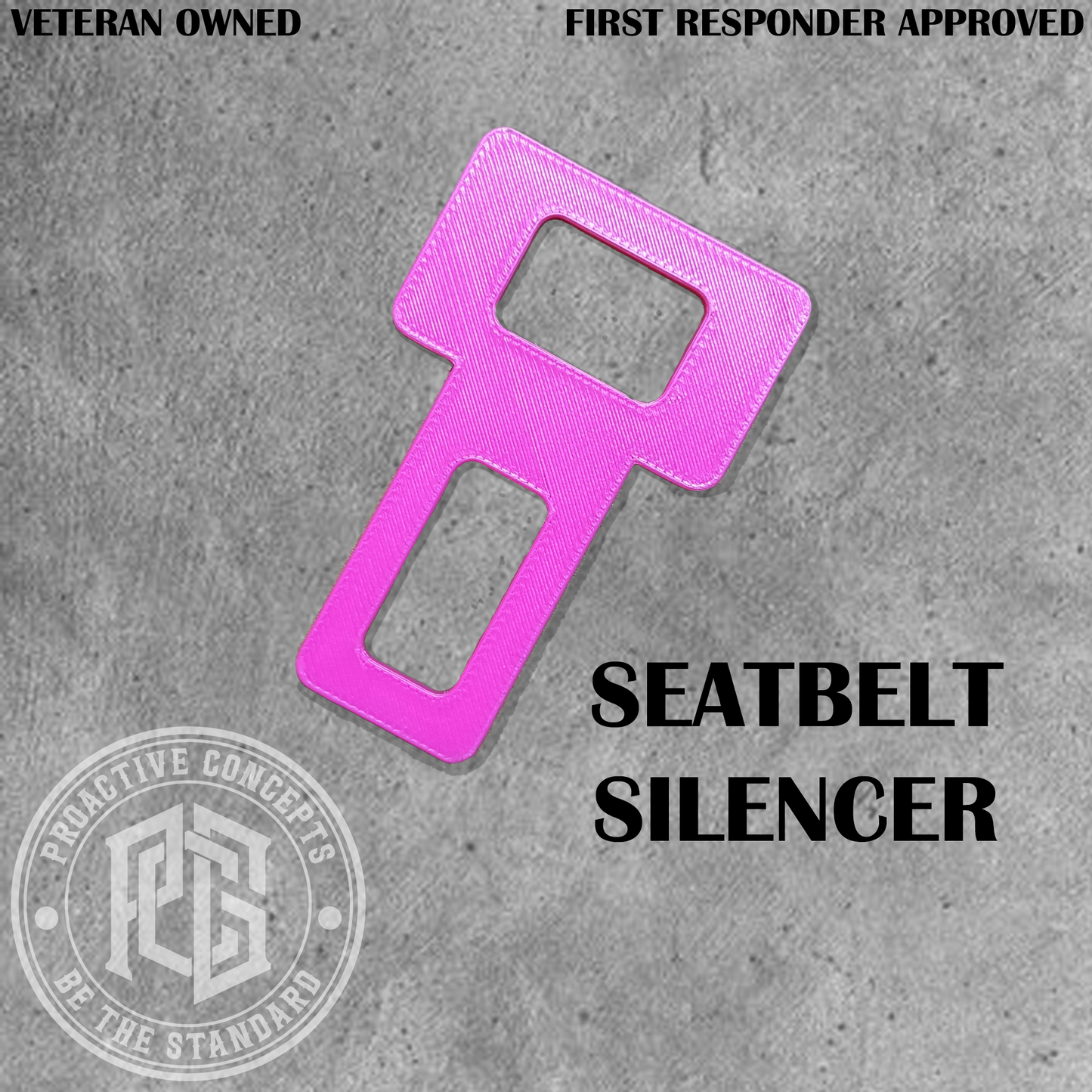 Seatbelt Silencer - Pink