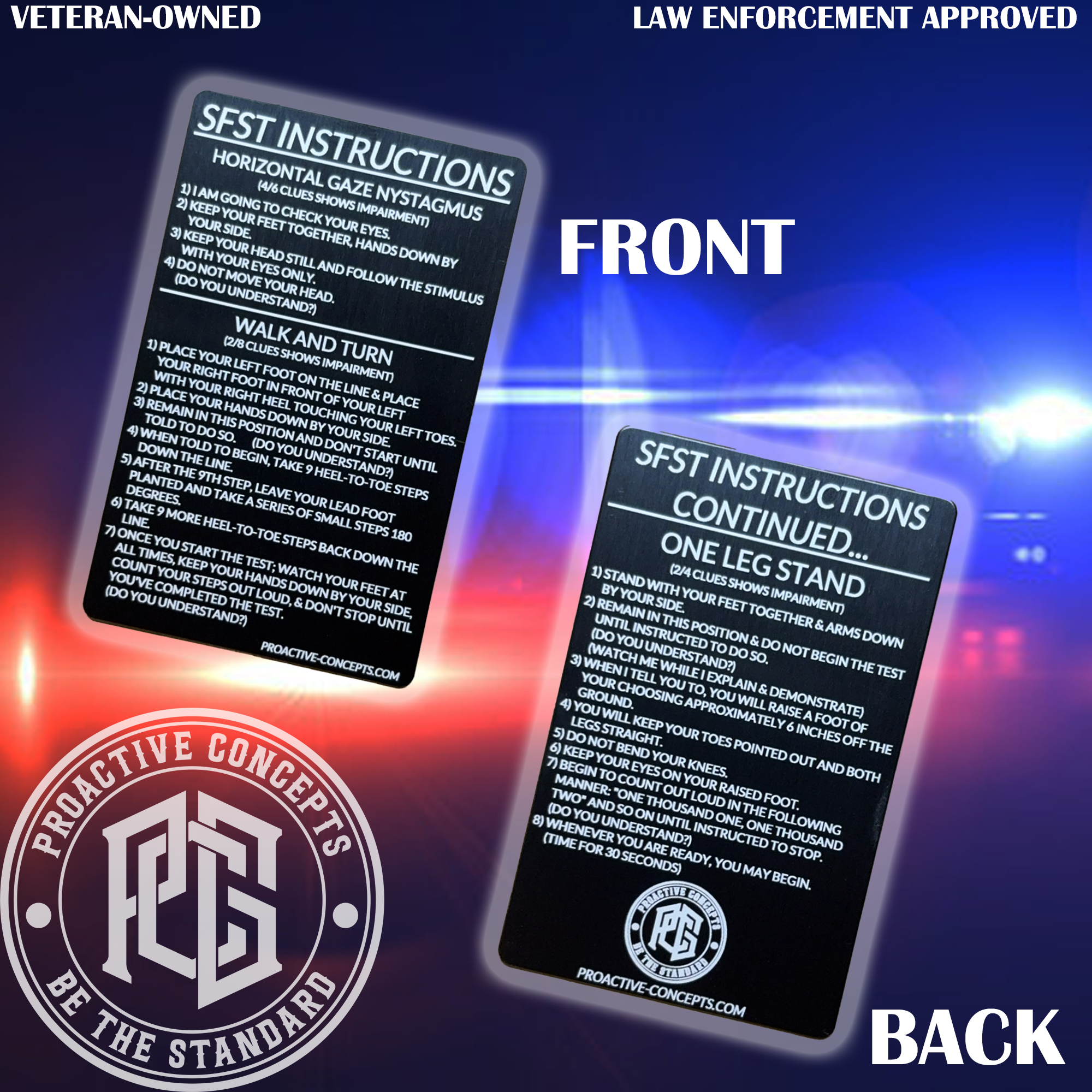 ALUMINUM SFST Card - Proactive Concepts – Proactive Concepts