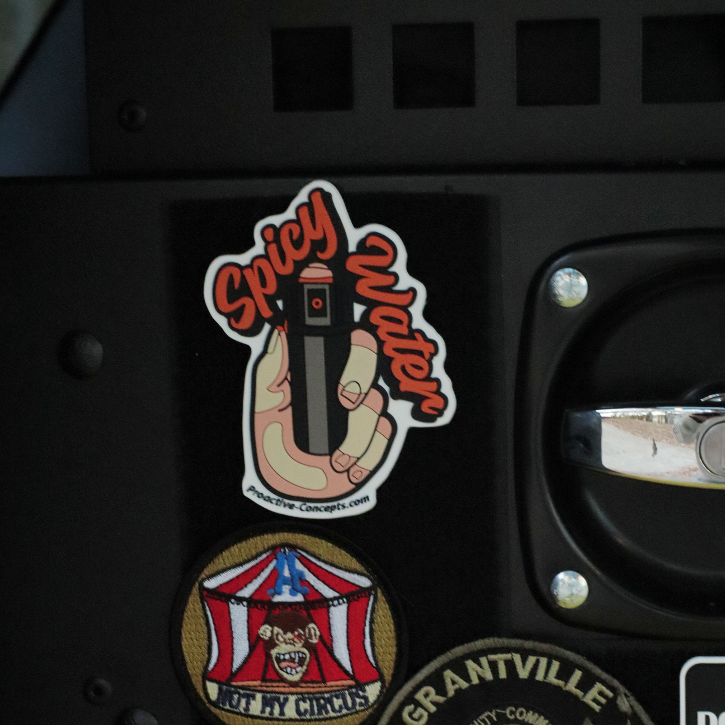 SPICY WATER - PVC VELCRO PATCH