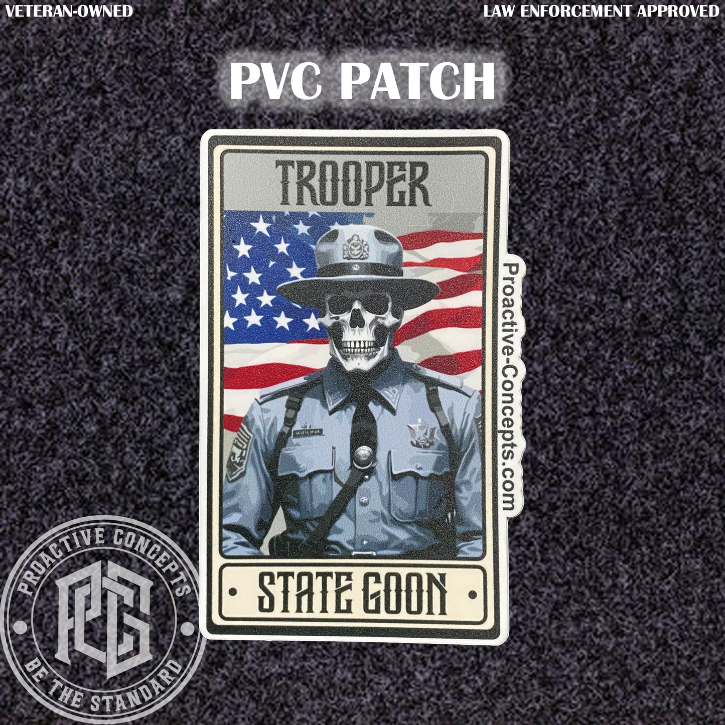 State Goon - PVC VELCRO PATCH