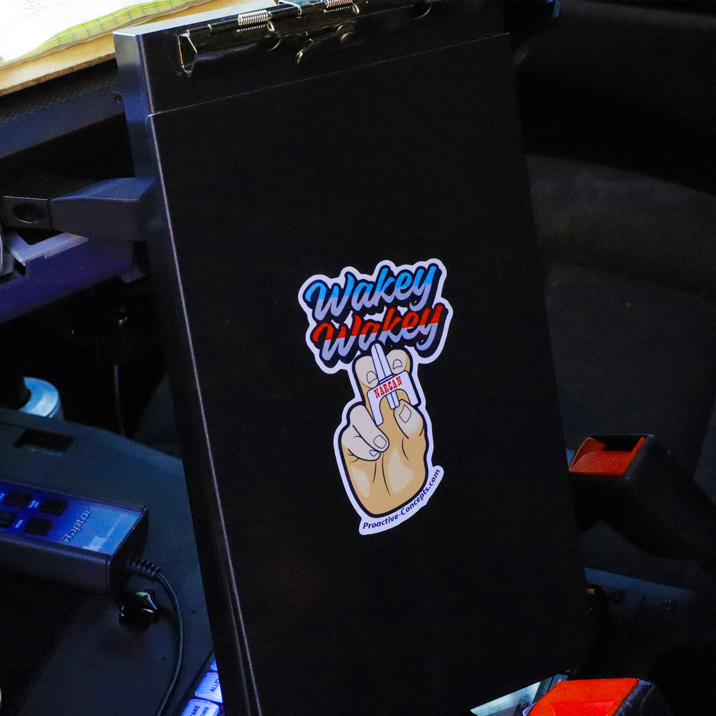 Wakey Wakey - Sticker