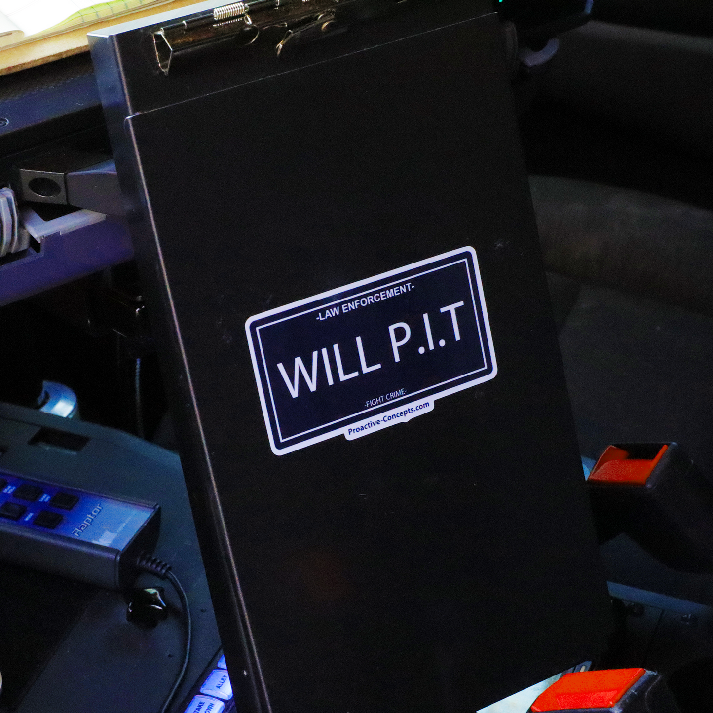 Will P.I.T - LP Sticker
