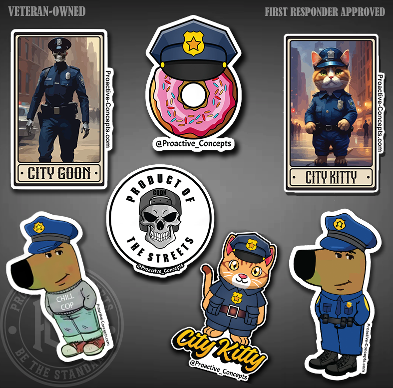 The Cop Sticker Bundle