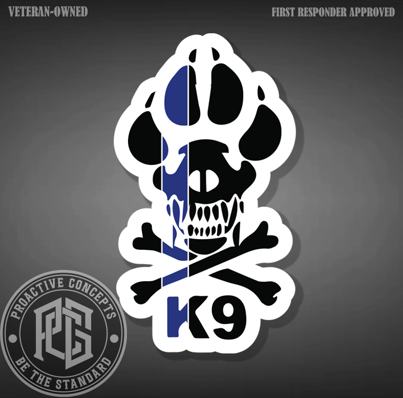Police K9 - Sticker