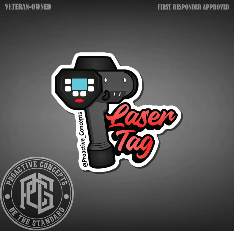 Laser Tag - Sticker