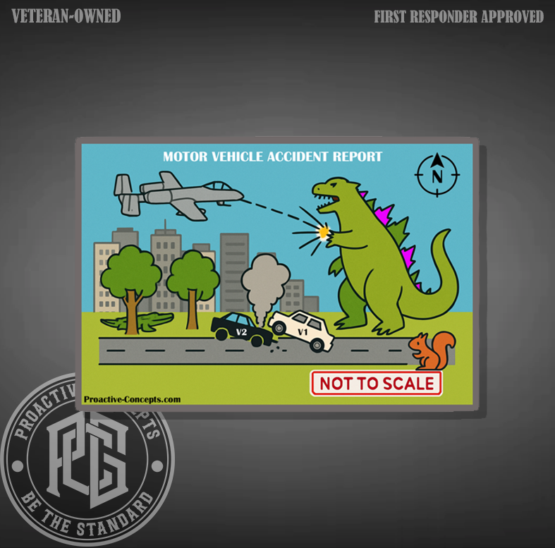Not To Scale - Sticker