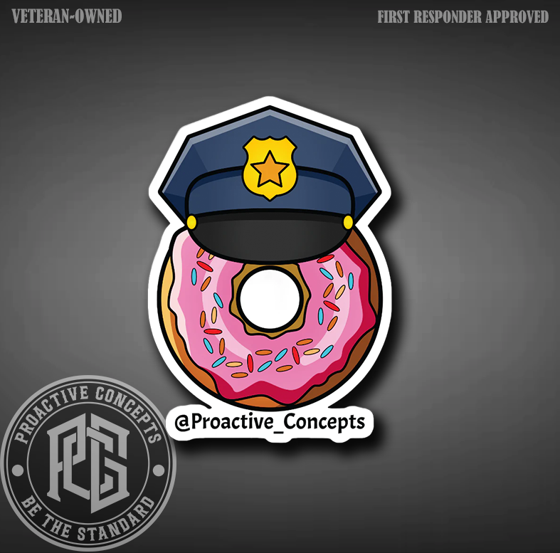 Officer Donut - Sticker