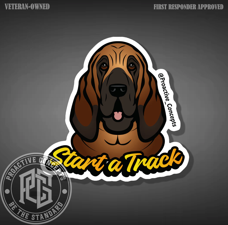 Start A Track - Sticker