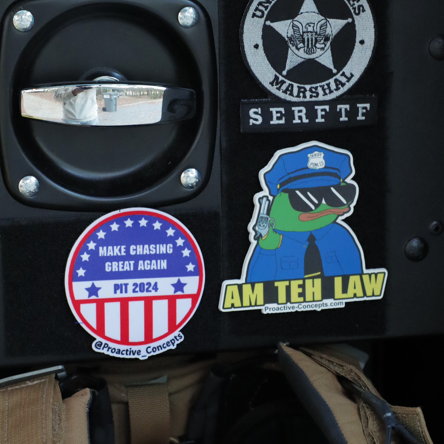 Am Teh Law - PVC VELCRO PATCH