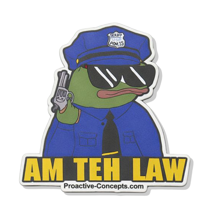 Am Teh Law - PVC VELCRO PATCH