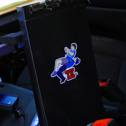 Assisted To The Ground - Sticker