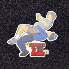 ASSISTED TO THE GROUND - PVC VELCRO PATCH