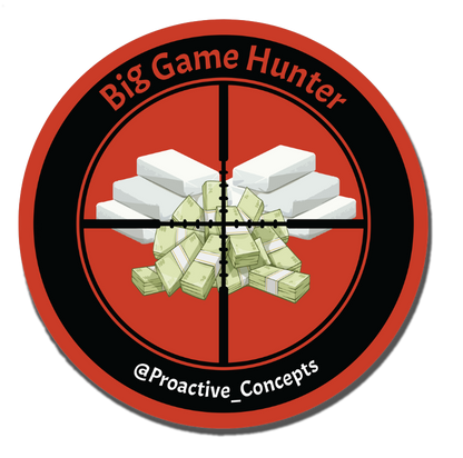 Big Game Hunter - Sticker