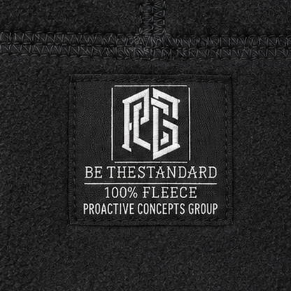 [SHERIFF] Black Operational Fleece Beanie (YLW)