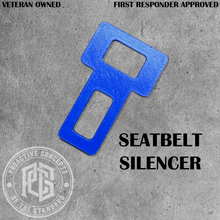 Seatbelt Silencer - Blue