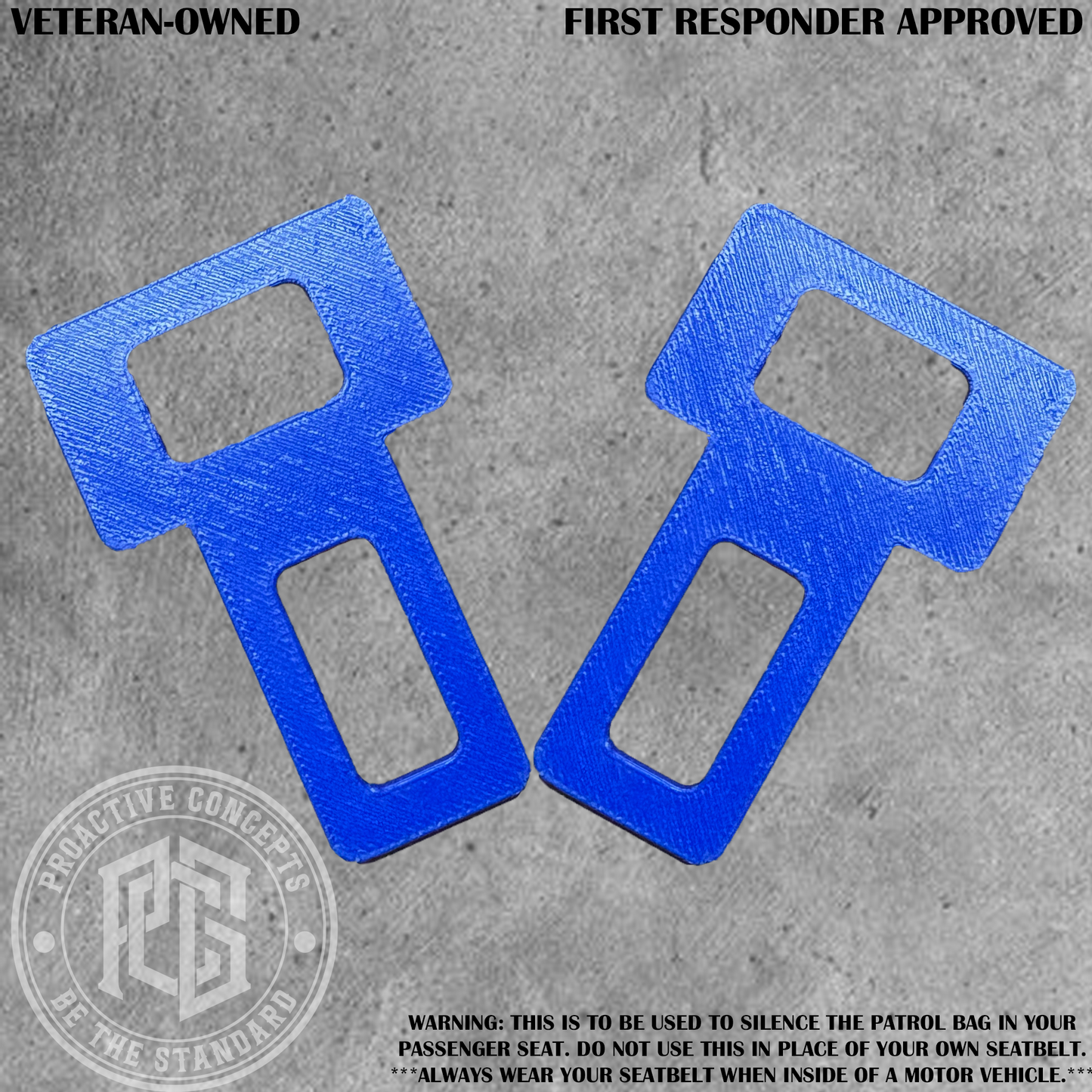 Seatbelt Silencer (3D Printed) (2 PACK)