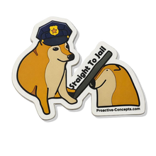 Straight To Jail - PVC VELCRO PATCH