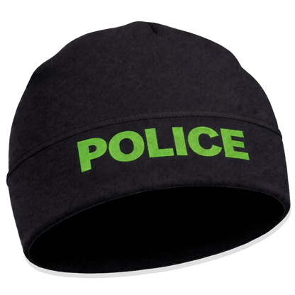 Black Police Beanie