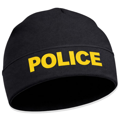 Black Police Beanie