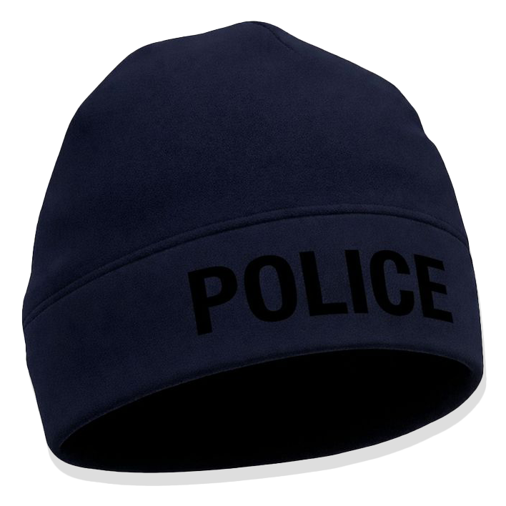 Blue Police Beanie