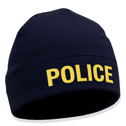 Blue Police Beanie