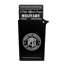 PCG Patrol Card Holster