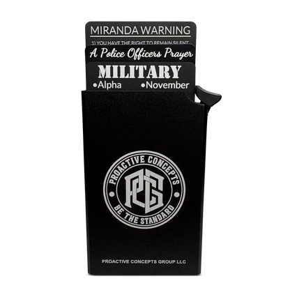 PCG Patrol Card Holster