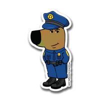 CHILL COP Sticker FULL UNIFORM