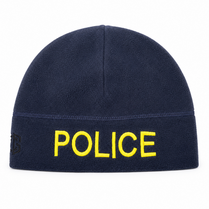 [POLICE] Blue Operational Fleece Beanie (YLW)