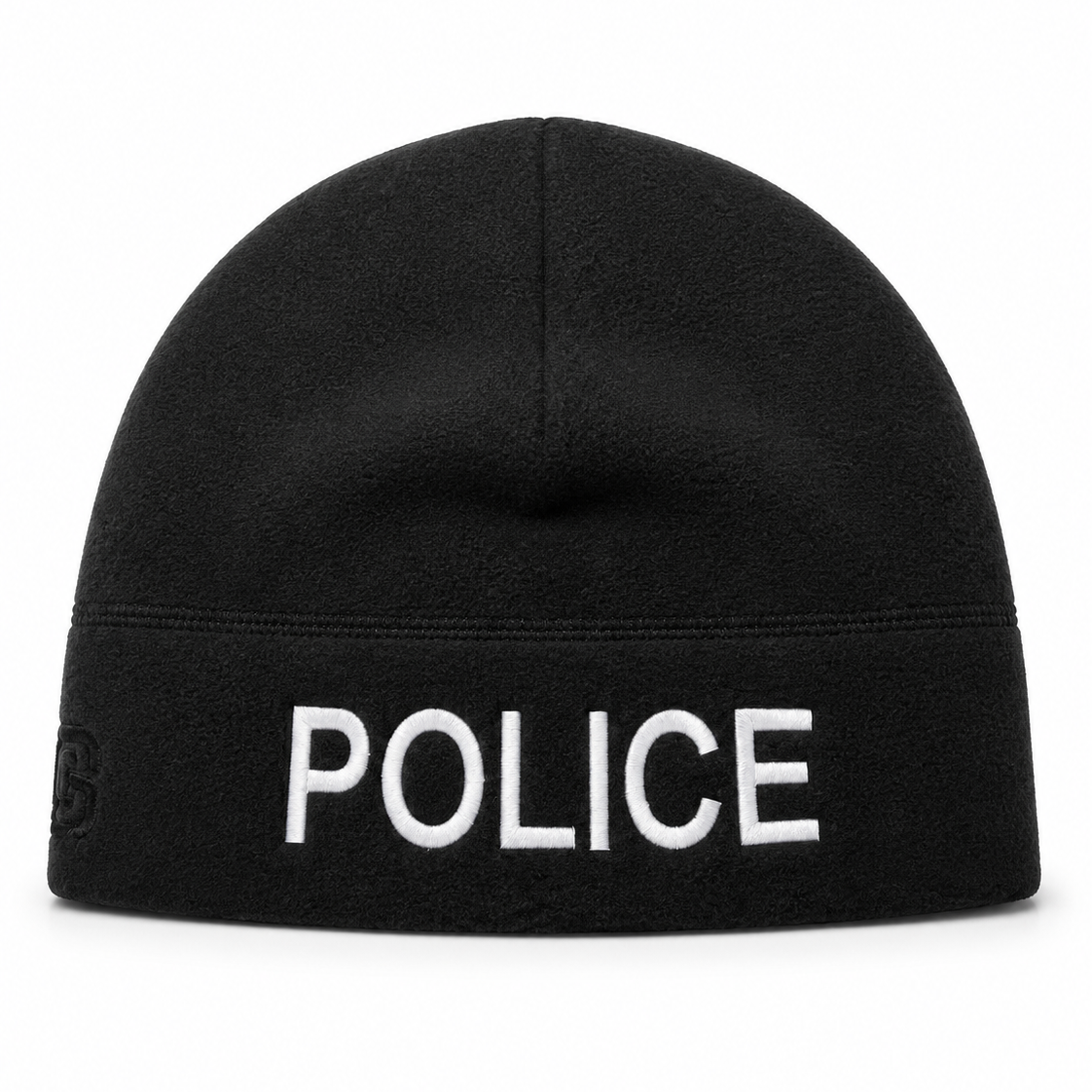 [POLICE] Black Operational Fleece Beanie (WHT)