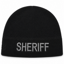 [SHERIFF] Black Operational Fleece Beanie (GRY)
