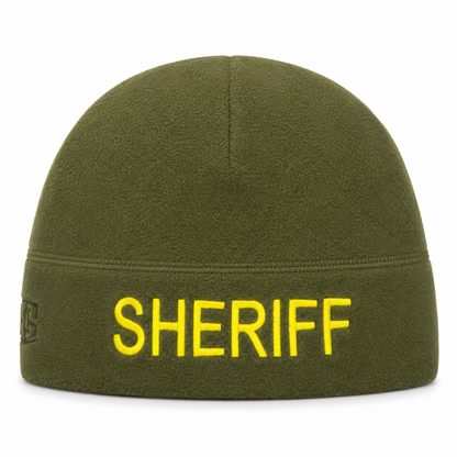 [SHERIFF] Green Operational Fleece Beanie (YLW)