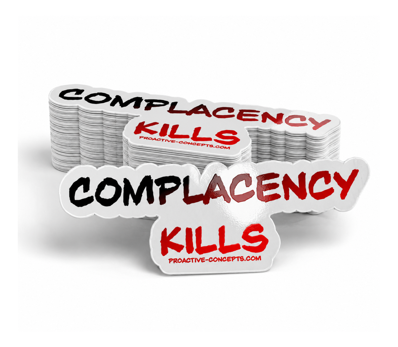 Complacency Kills - Sticker