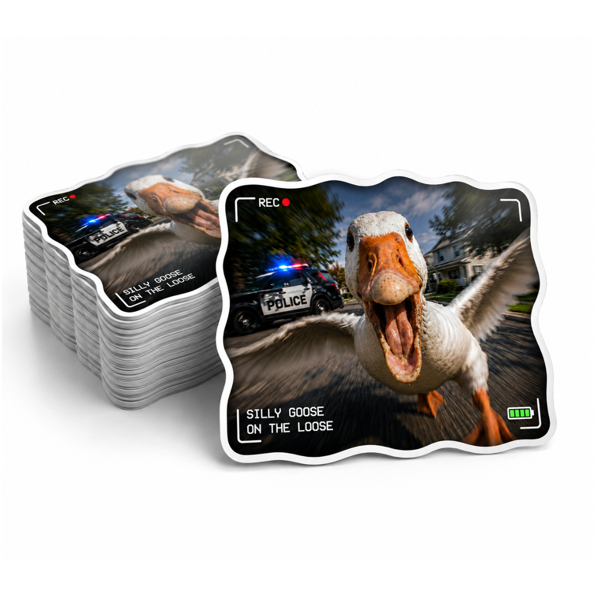Silly Goose On The Loose - Sticker