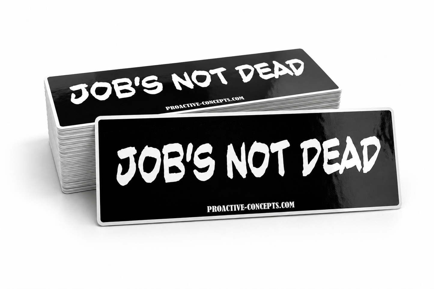JOB'S NOT DEAD - Sticker